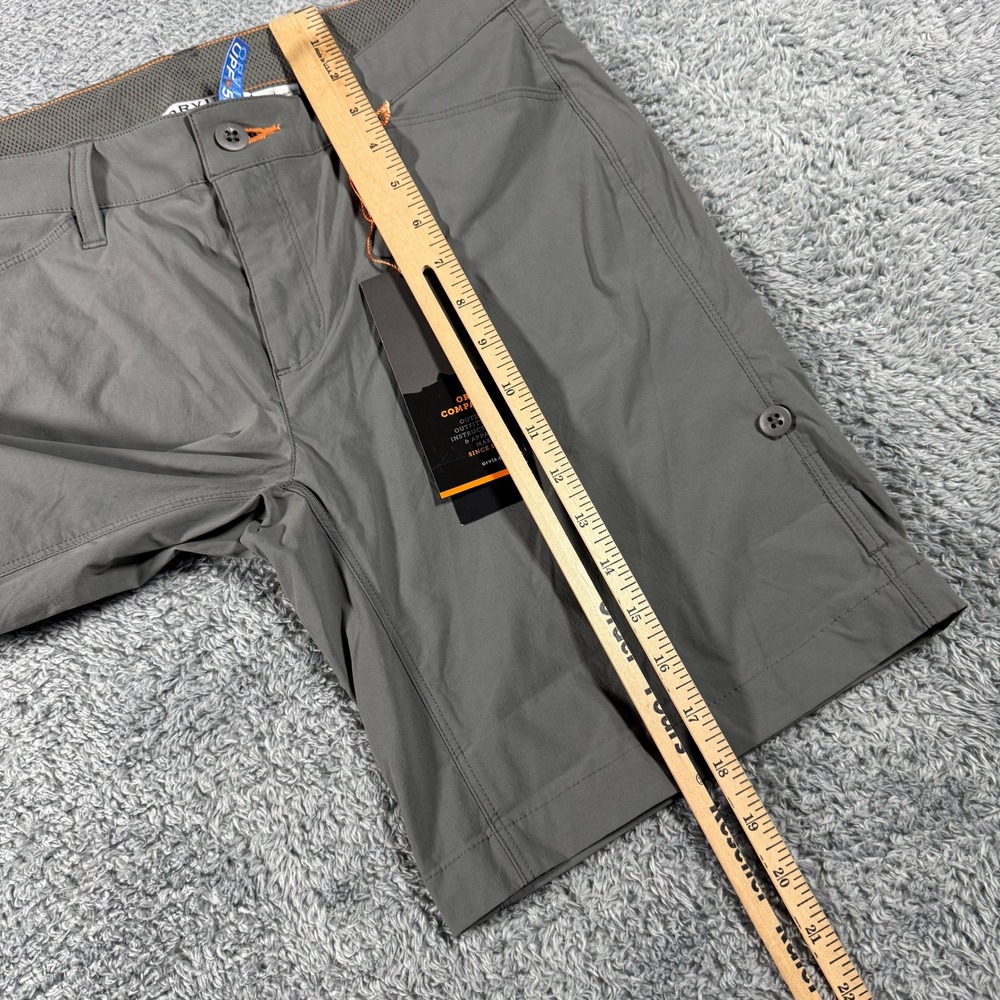 NWT Orvis Convertible Shorts Womens 8 Gunmetal Gray UPF 50 Outdoor Performance - Picture 5 of 6